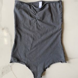 American Apparel Strapless Bodysuit